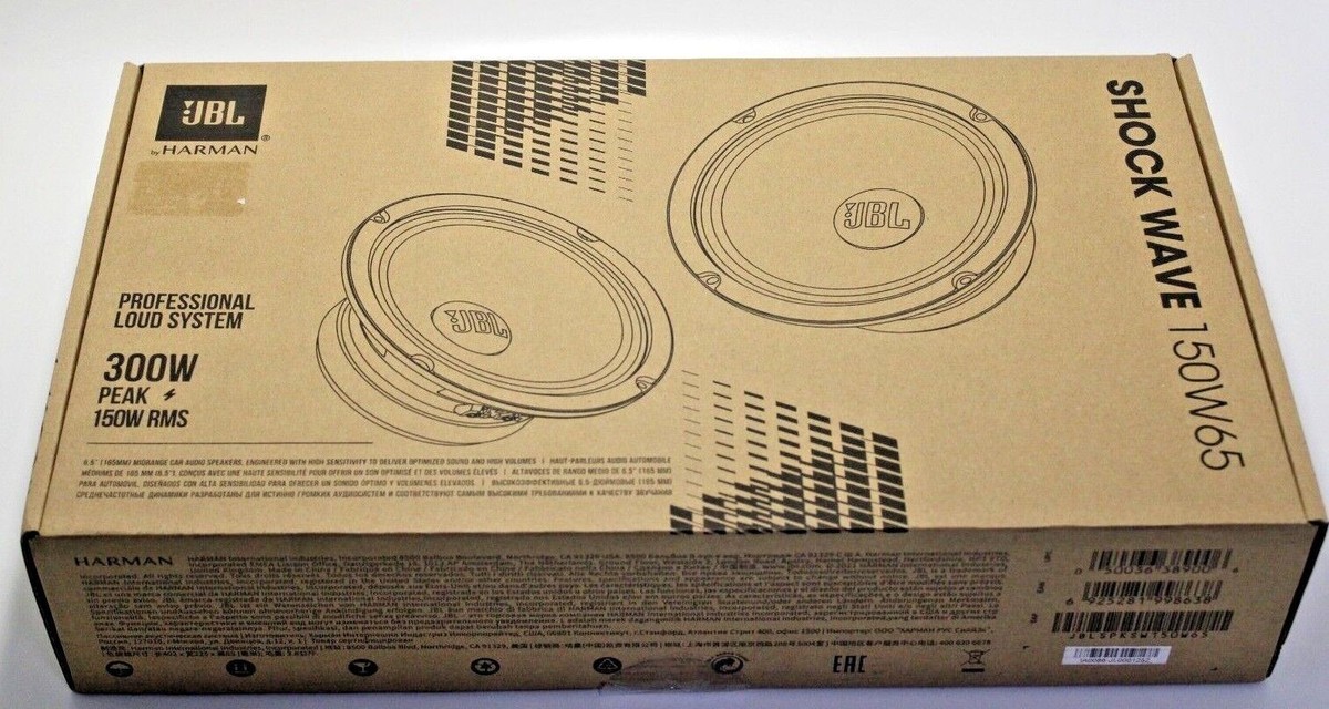 JBL SHOCKWAVE 150W65 6.5 JBL SHOCKWAVE 150W65 6.5