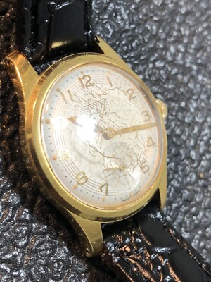 Vintage Swiss Pontiac Nageur Mechanical 30mm Watch Sub Dial Second