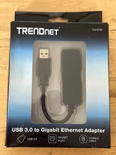 TRENDnet TU3-ETG USB 3.0 to Gigabit Ethernet Adapter - TU3-ETG