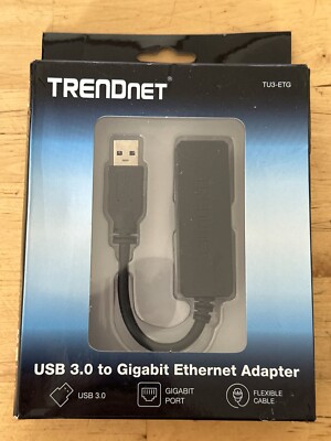 TRENDnet TU3-ETG USB 3.0 to Gigabit Ethernet Adapter - TU3-ETG