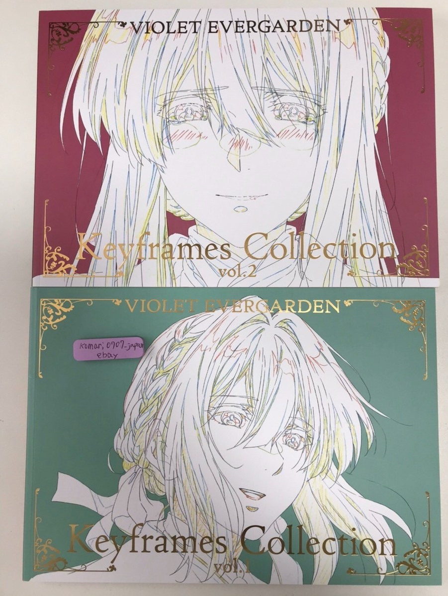 ㉕VIOLET EVERGARDEN Keyframes Collection Violet Evergarden Keyframes Collection Vol.1 Kyoto Animation