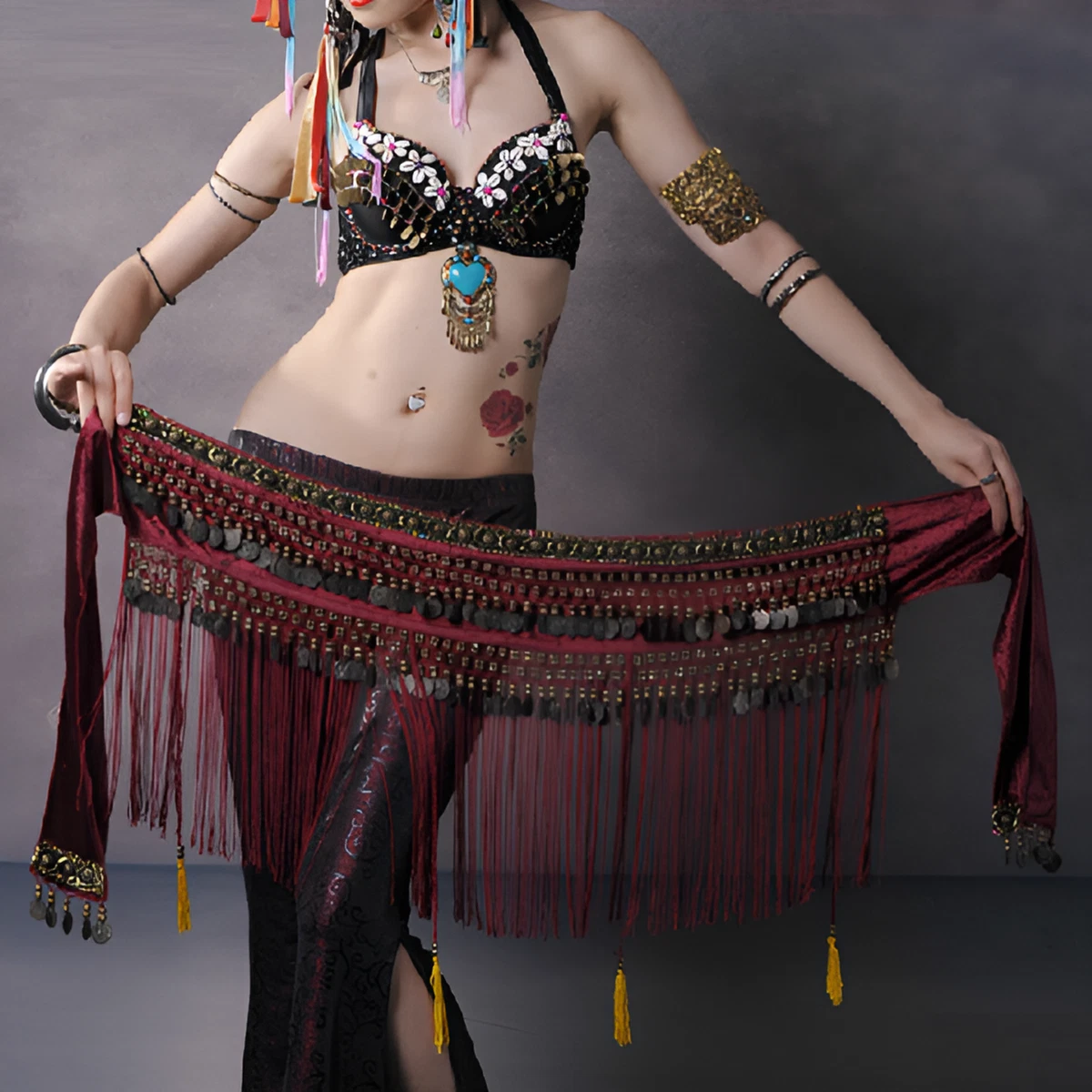 vintage belly dance costume products for sale | eBay