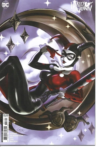 HARLEY QUINN #41 LESLEY LEIRIX LI VARIANT DC COMICS 2024 BAGGED AND BOARDED