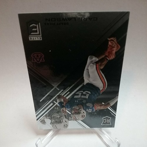 Carl Lawson Auburn 2017 Panini Elite Draft Picks RC #123 - Bild 2 von 3