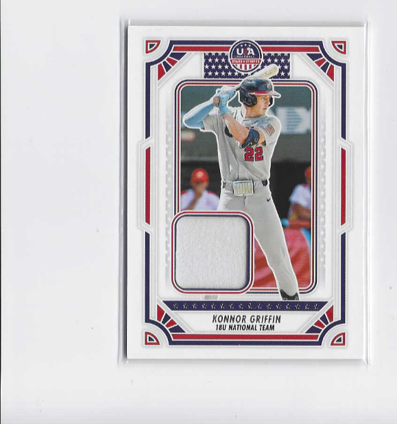 2024 Panini USA Baseball Stars & Stripes Konnor Griffin