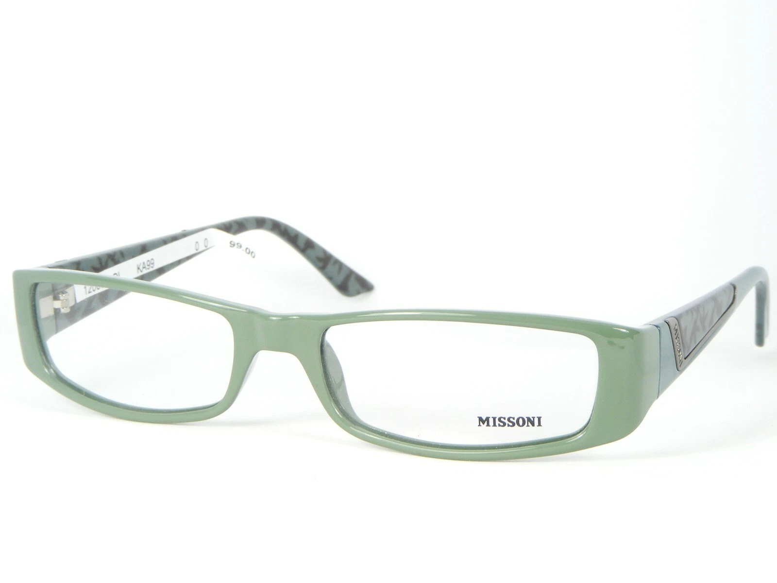 NEW MISSONI MI05205 06 7 AQUAMARINE EYEGLASSES GLASSES PLASTIC FRAME 53 17 135mm