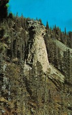 Erosion Pillar Alaska Highway Mile 394.5