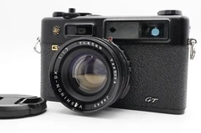 Meter Works [N MINT] Yashica Electoro 35 GT Black Rangefinder Camera From JAPAN