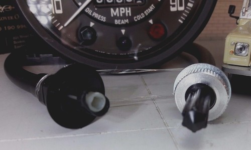 Lotus 7 Caterham Speedo Speedo Speedo Speedo Smiths Trip Reset Cable OEM 71174 Panel de tablero - Imagen 3 de 3