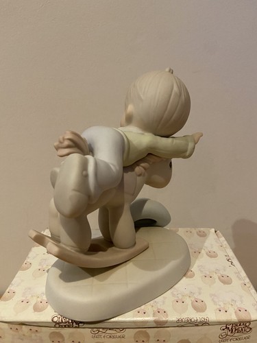 Precious Moments Porzellanfigur "Take Heed When You Stand" 521272 1991 mit Box - Bild 5 von 9