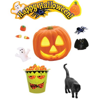 Happy Halloween Mini Bulletin Board Set Edupress EP-3607