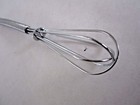 Miniature 4.75" Wire Whisk Silver Doll House Christmas Decor Ornaments  — photo 2