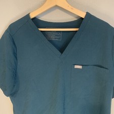 Figs Technical Collection Catarina Scrub Top Womens XL Green One-Pocket FW1000