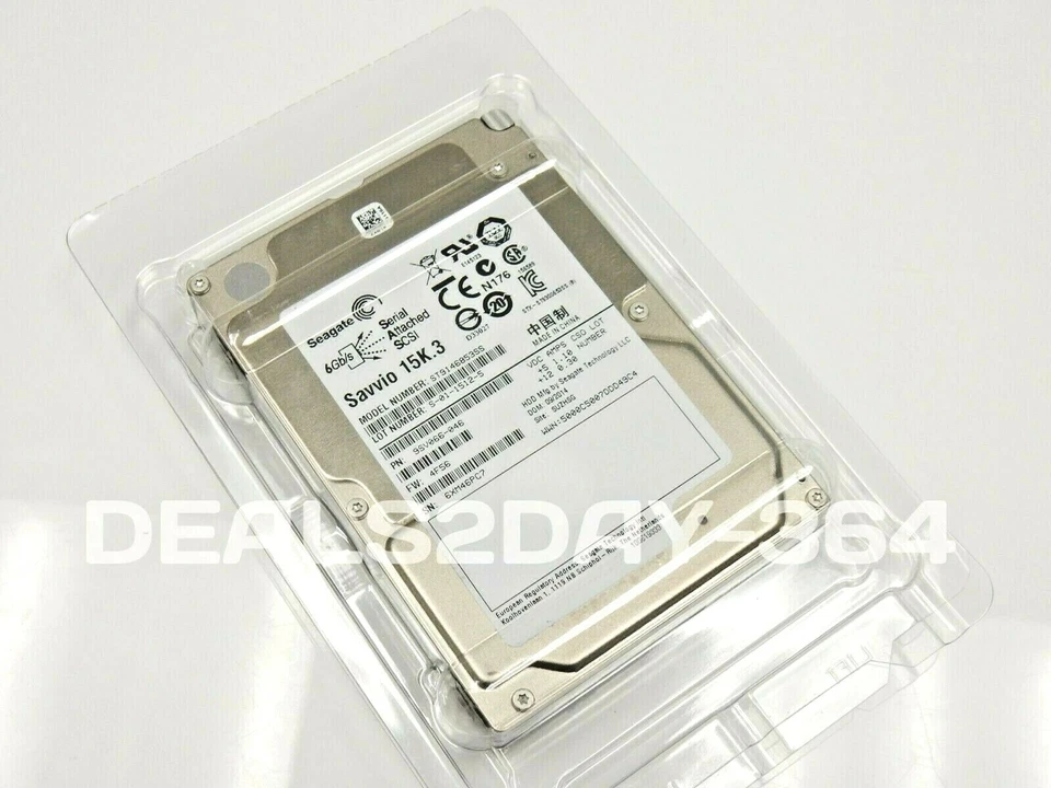 ST9146853SS SEAGATE Savvio 15K3 146GB 2.5'' SAS 9SV066 Hard sever HP Dell - Image 3 of 4