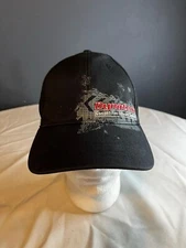 Dynatech Exhaust Hat Black Fitted Large Men's  M/L New Flowmaster Hooker Borla
