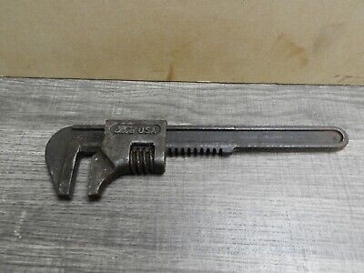 VINTAGE 8 INCH FORD USA ADJUSTABLE MONKEY WRENCH