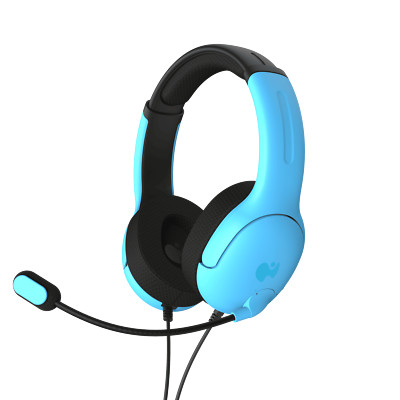 PDP LLC AIRLITE Wired Headset:, Over-ear Gaming-Headset Neptune Blue