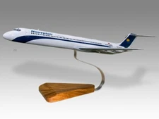 McDonnell Douglas DC-9 Nouvelair Desk Wood Airplane New Model Large Scale 1/100