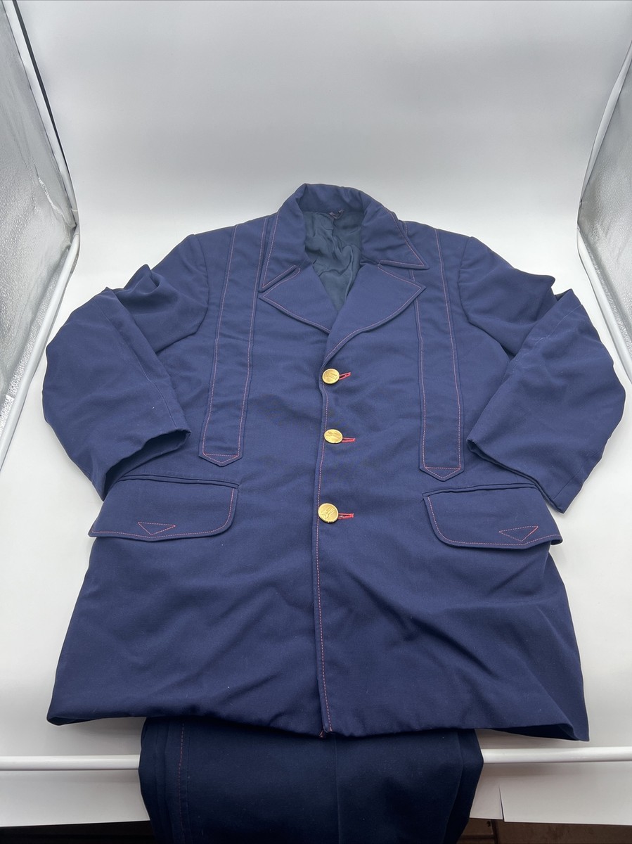 🔥VTG 1980's HUNTLEY ANGELICA AMTRAK RAILROAD CONDUCTOR
