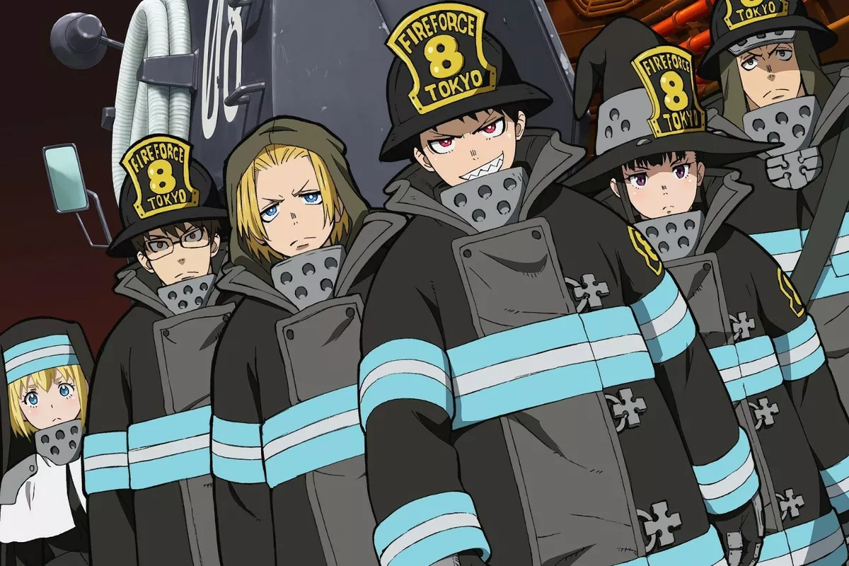 Enn Enn No Shouboutai - Fire Force - Season 1+ Season 2 (1-48End