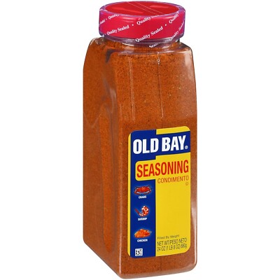 OLD BAY Seasoning Spices Mix 24 oz Seafood Poultry Salads Meals Shrimps Fries