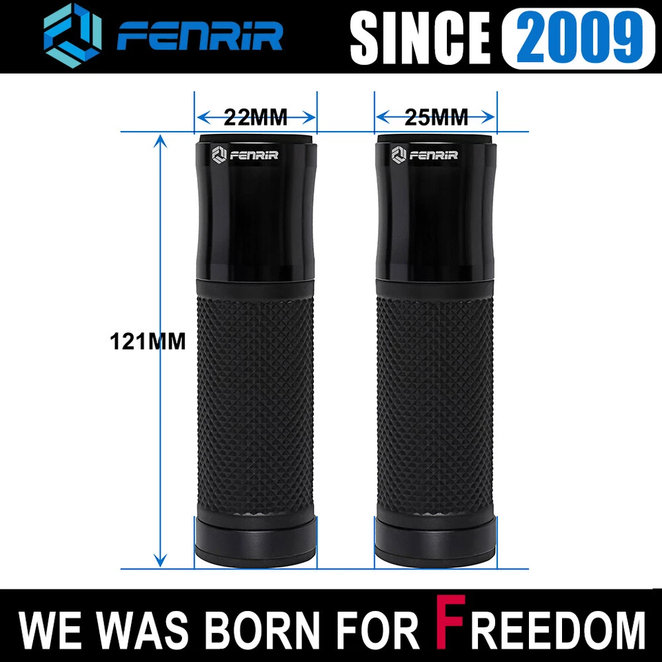 7/8" 22MM Motorcycle Handlebar Grips for Honda Suzuki Yamaha Suzuki Ducati KTM Foto 3 de 4