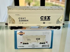 ✅ CSX Athearn ACF 2970 2-Bay Covered Hopper Car ATH-93984 CSXT 226684 HO NEW