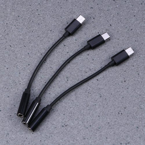3 Pcs Type-c to Headphone Data Cable Usb Audio Jack Adaptor 3.5mm - 第 9/12 張圖片