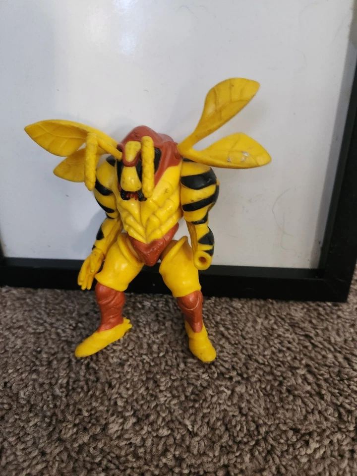 1994 Mighty Morphin Power Rangers Evil Space Aliens Grumble Bee 6" Action Figure - Image 4 of 4
