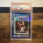 2024 Panini Donruss Rookie Caleb Williams Optic Preview Blue Scope PSA 10 #327