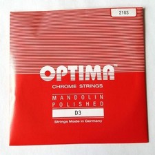  OPTIMA Optima Mandolin Strings Red D3 Strings Rose Strings 2 Pieces