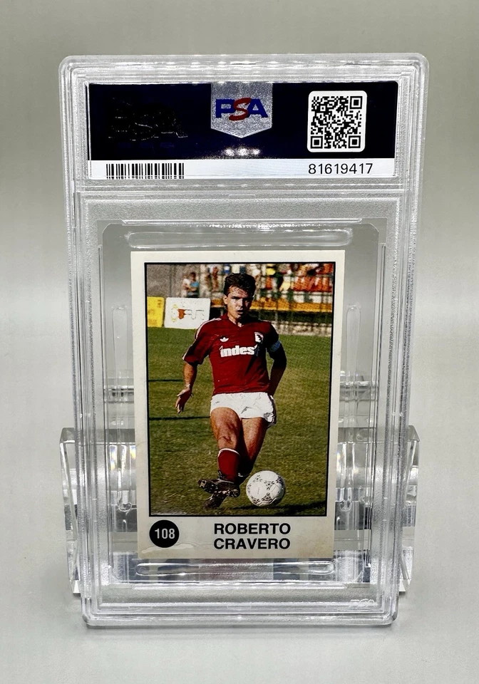 1988 Panini Supersport #164 Julio Cesar Chavez Cravero Rookie Card RC PSA 3 - Image 2 of 2