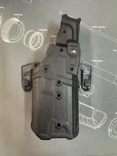Bladetech Taser 7 Right Hand Draw Holster. W/ Blackhawk STRIKE platform