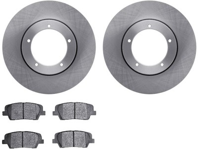Rear Brake Pad and Rotor Kit For 2022 Kia Stinger 2.5L 4 Cyl BP543XM