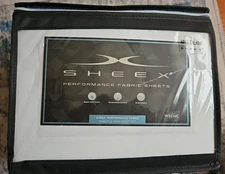 SHEEX 4 Piece Sheet Set Super Soft Temperature Control Breathable Bedding King 