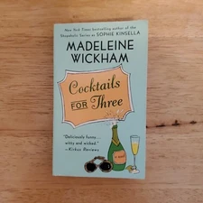 Cocktails for Three by Madeleine Wickham Paperback Relationships Career 2002