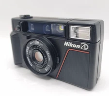 【NEAR MINT+++】 Nikon L35 AD ISO 1000 Pikaichi Point & Shoot Film Camera JAPAN