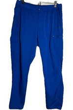 Carhartt Force Blue Modern Fit Straight Leg Scrub Pant Mens Size L C55106