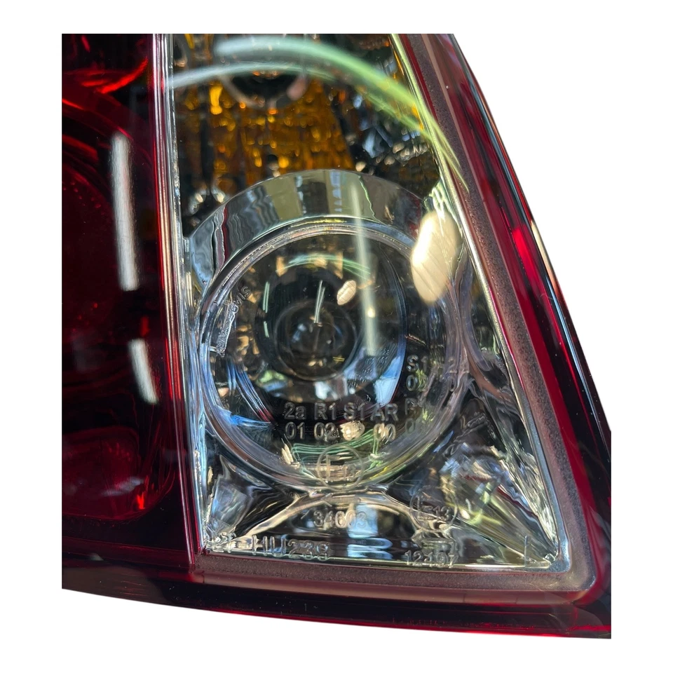 Luces traseras traseras traseras transparentes Abarth 500 2008-2015 Fiat Upgrade S3 Foto 4 de 4