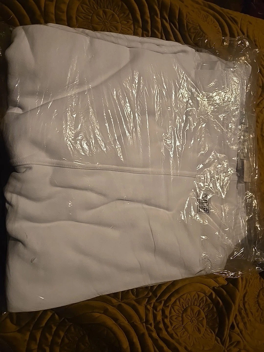 Fleece Cargo Shorts White No Pockets Size 5xl Pro Club NWT Free Shipping USA