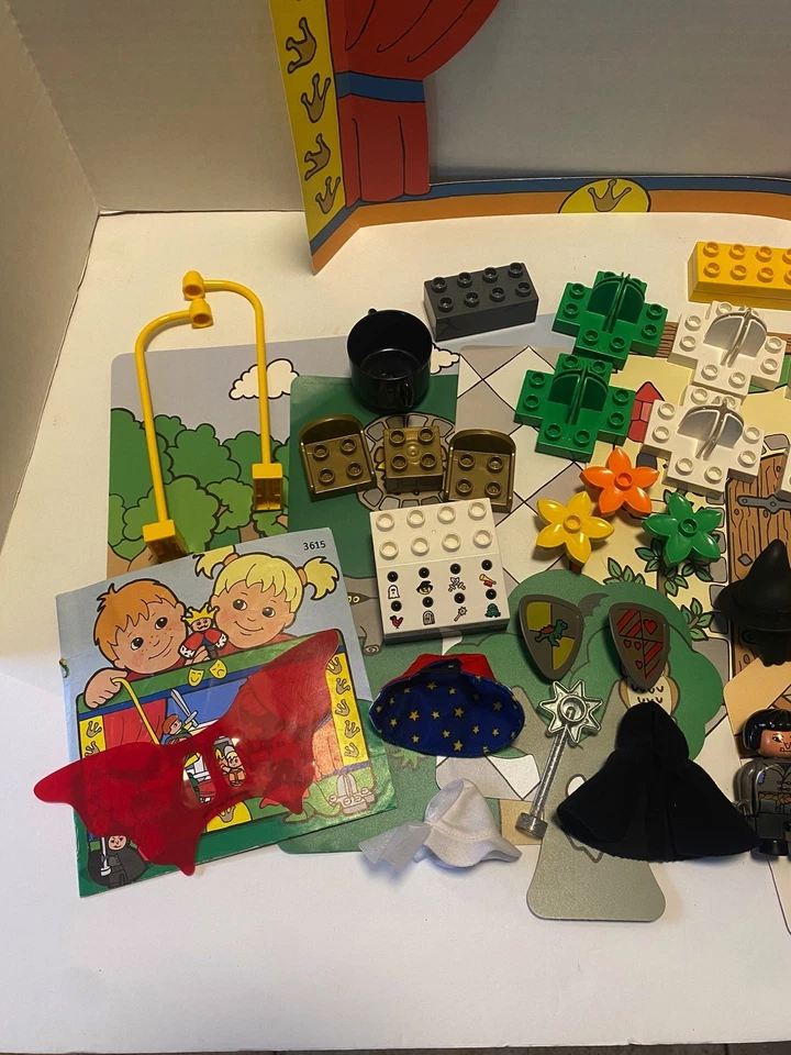 Lego Duplo 3615 Teatro Escenario Historias Faltan pocas piezas Rana Fantasma Bruja 2002 Foto 2 de 4
