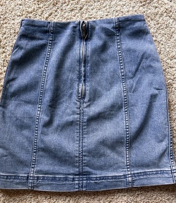Free People - Modern Femme Denim Skirt Sz 0 
