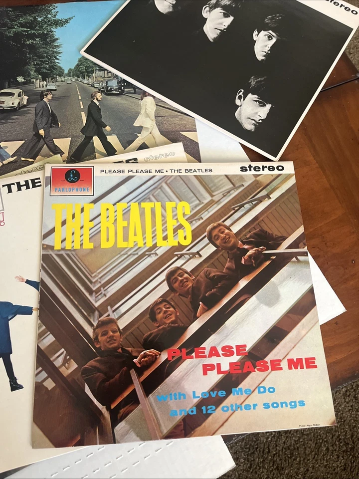 The Beatles BC13 Blue Box Collection UK Edition LP 1981 NM Vinyls! WITH INSERTS - Image 4 of 4