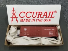 Accurail HO #3611 B & O 40' DBL DR Steel Boxcar #298157 Unassembled Kit IOB