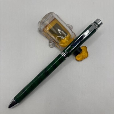 Zebra Sharbo Ballpoint Pen Gold Tone Black Lacquer Unused Japan Collectible