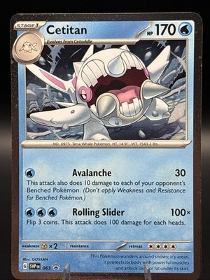 Pokemon TCG - Cetitan - 063 - Scarlet And Violet Promos - Black Star Promo