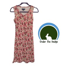 Vtg ANN TAYLOR Pink Floral Silk Dress Size 2 Romantic Y2K Feminine Coquette Q2