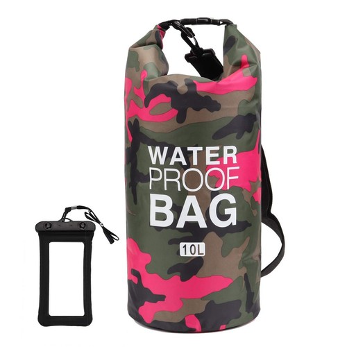 Waterproof Dry Bag 2L/5L/10L/15L/20L/30L, Roll Top Sack Keeps Gear Dry for Ka...