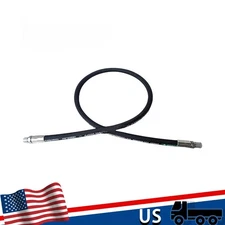 3/4" x 36" 2-Wire 3,118 PSI Haichy Hydraulic Hose Assembly 2- Male Pipe fittings