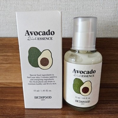 SKINFOOD Avocado Rich Essence 55ml Deep Moisturizing Nourishing Essence K-Beauty
